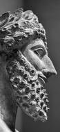 Statue Ar face stone