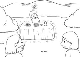 bible storying ccx tan drawing