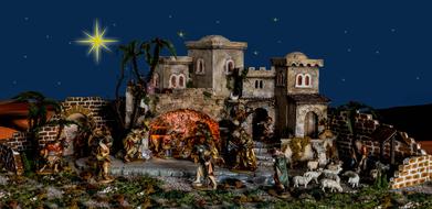 Christmas Bethlehem Crib Jesus drawing