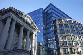 Architecture City glass Building
