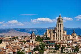 Segovia Cathedral Historic