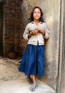 Angkor Cambodia girl