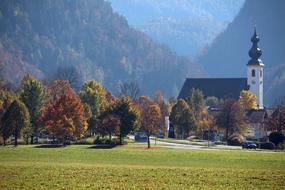 Chiemgau Church and forest