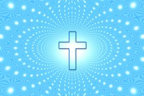 Beyond Cross Faith blue drawing