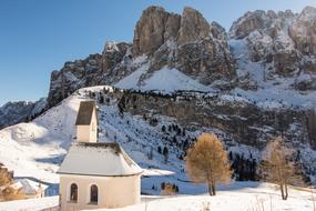 South Tyrol Dolomites Chapel