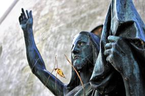 Christianity Sculpture Bronze man