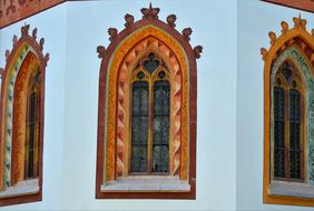 Church Window orange