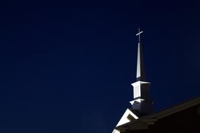 Steeple Church moon