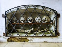 Bones skull Church