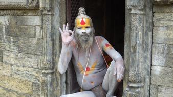 Nepal Yoggi person
