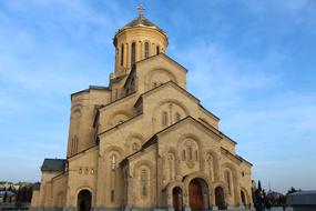 amazing Church and blue sky