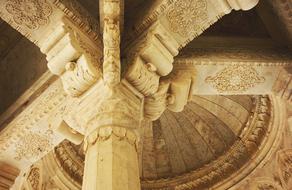 Interior Cupola Column stone