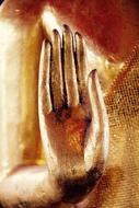 Bangkok Buddha Gold hand drawing