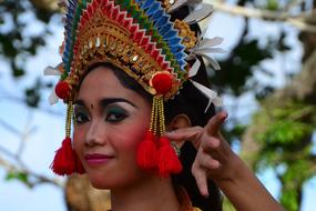 Bali Dance Indonesia girl