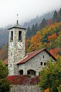 God Chapel in forest on mountain