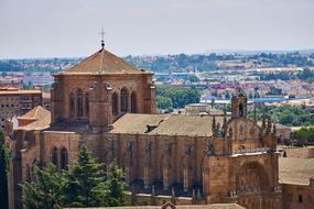 Historically cathedral in Salamanca