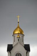 traditional church in Novosibirsk, Russia