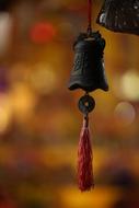Beautiful Angle RIng of Buddhism at blurred background