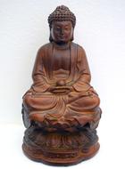 Buddha Zen Meditation clay fig