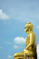 magnificent Buddha gold Statue