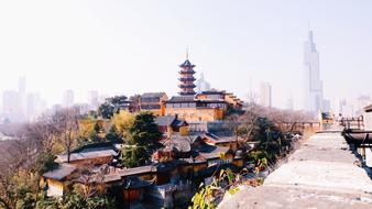 Nanjing Temple City Walls