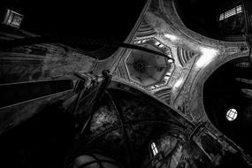Black White Church