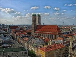 Munich City roofs