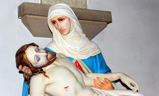 Jesus Maria figurine