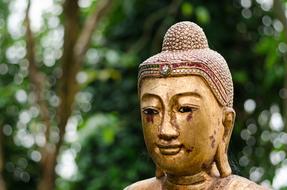 face Buddha Asia