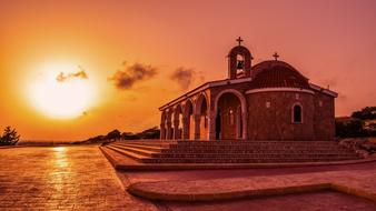 red Ayia Napa Sunset