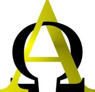 alpha omega symbol drawing