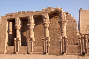 impressively beautiful Egyptian Pillars