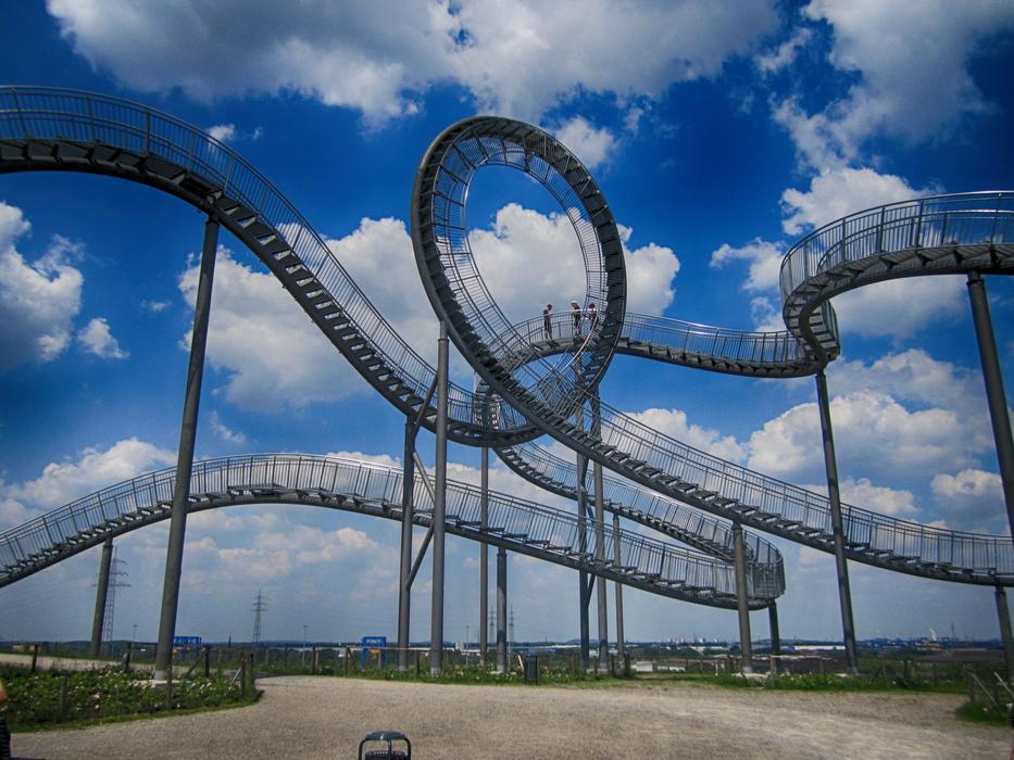 Tiger And Turtle Duisburg Landmark