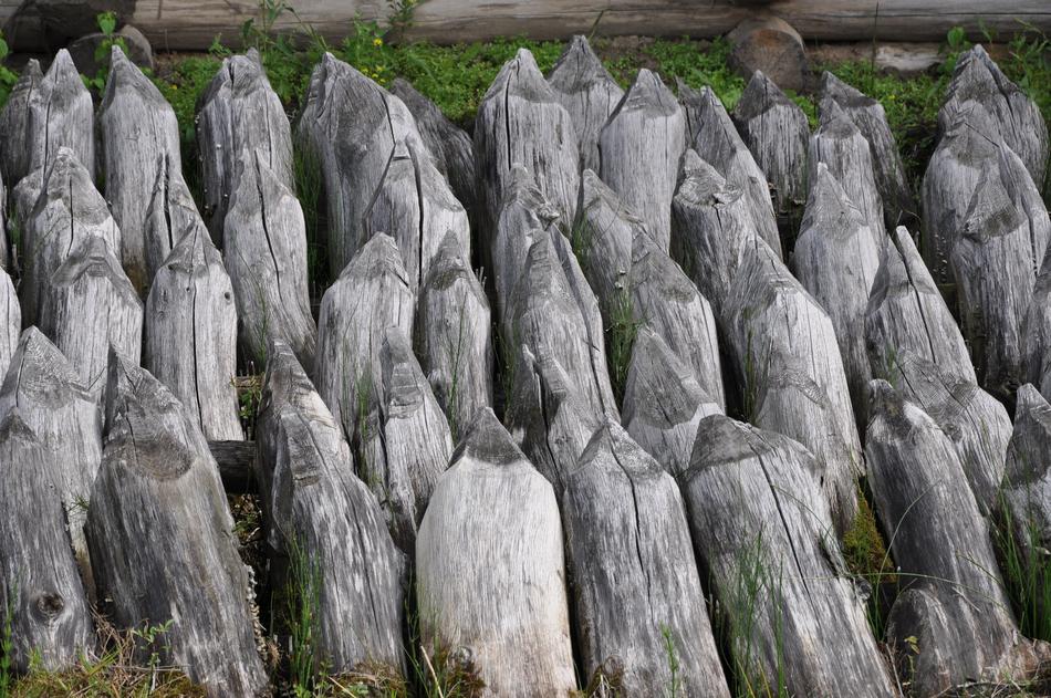 Wood Poles Monument