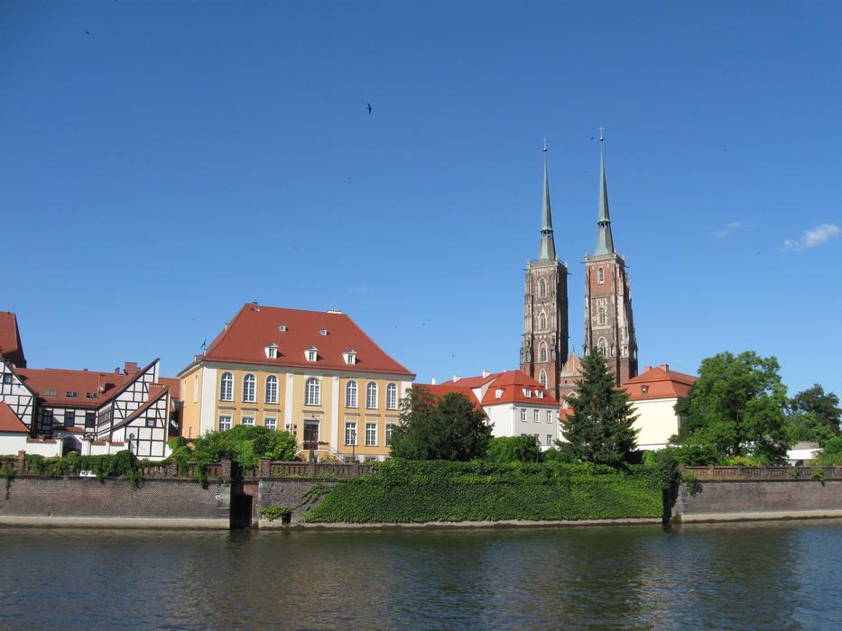 Tumsky Island of Wroclaw River