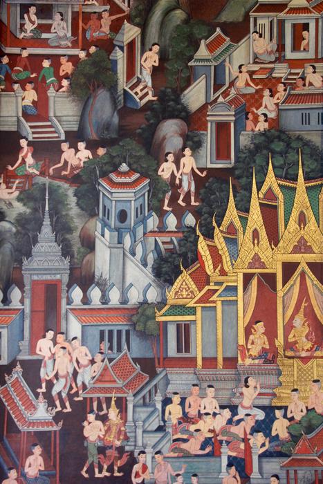 Painting Art Temple
