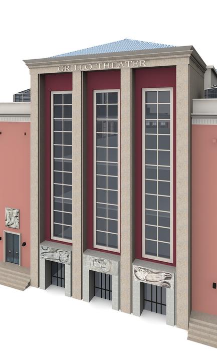 grillo theater eat building church