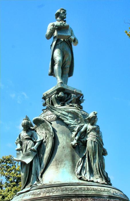 Statue Bronze Allegorical