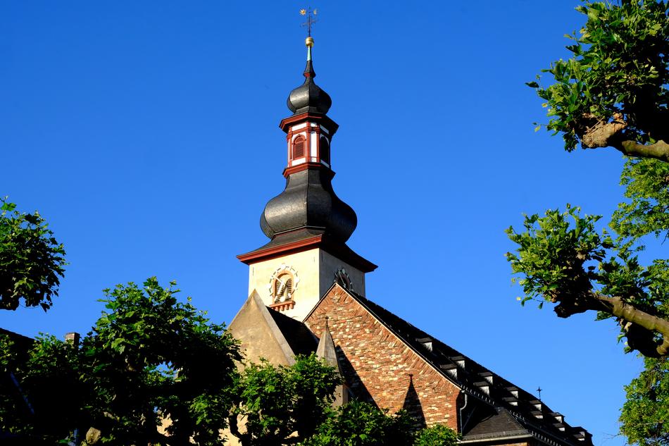 Church Building Steeple Places Of