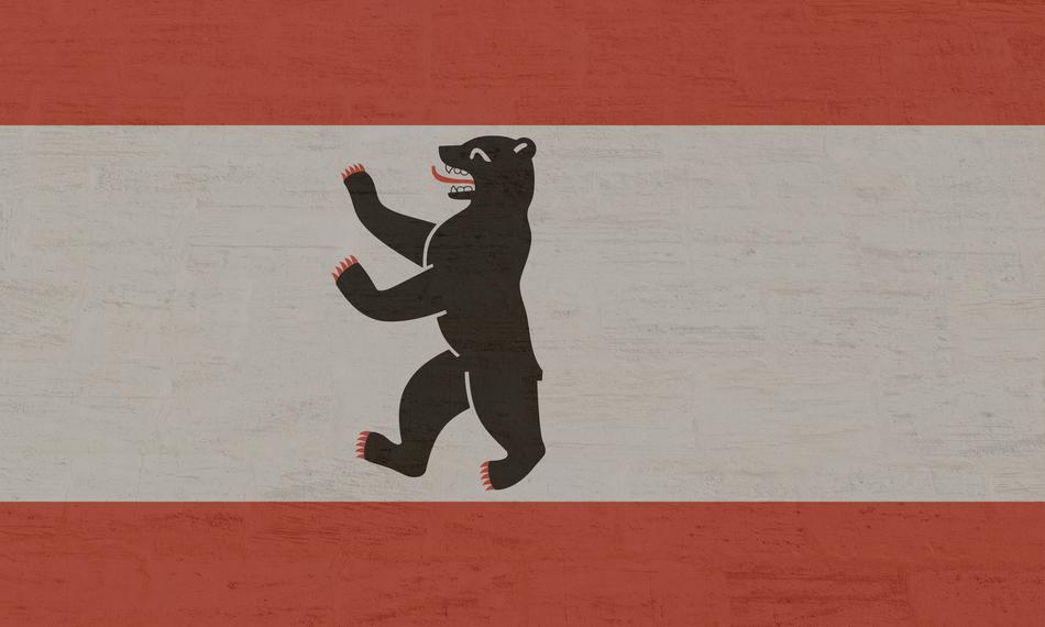 Country Flag Berlin Bear