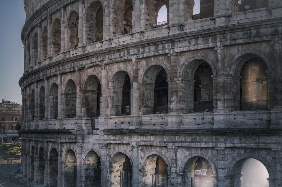 historically Coliseum Architecture