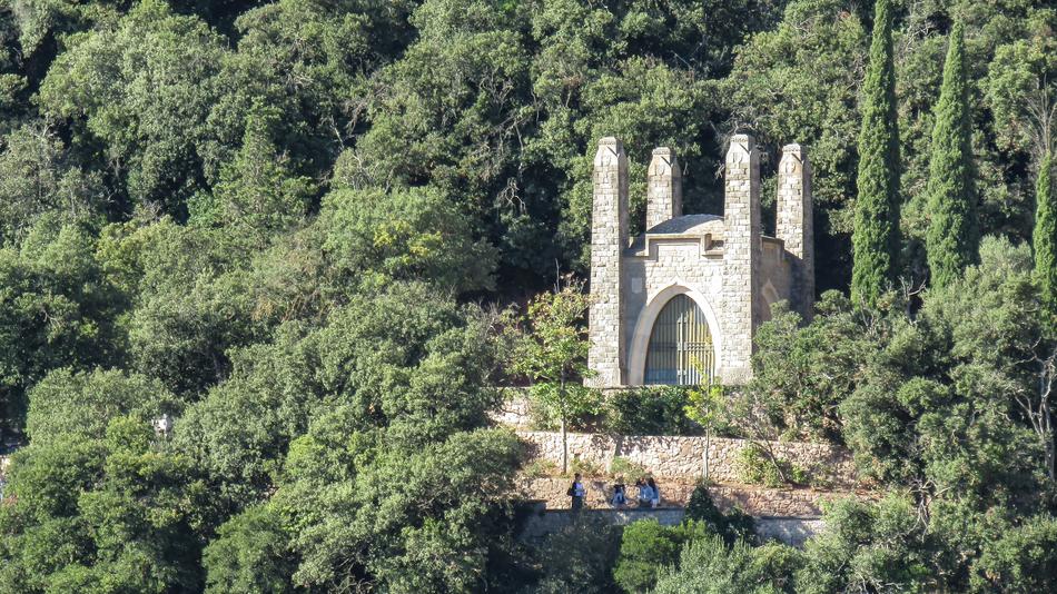 Chapel of the Dolorosa, the end point of the Via Crucis, spain, barcelona