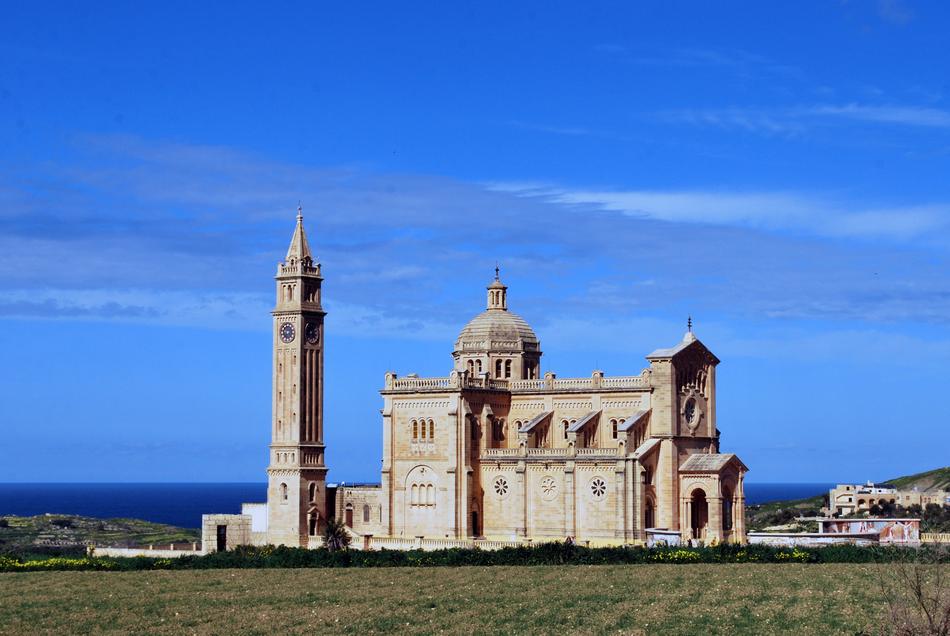 church near the sea in Malta