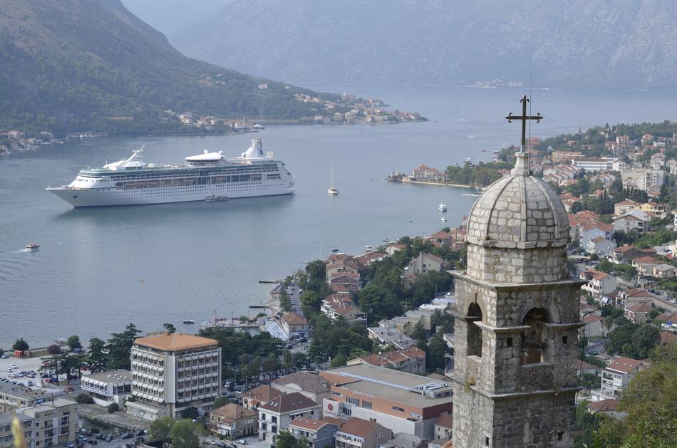 architecture of the old town in Kotor, Montenegro