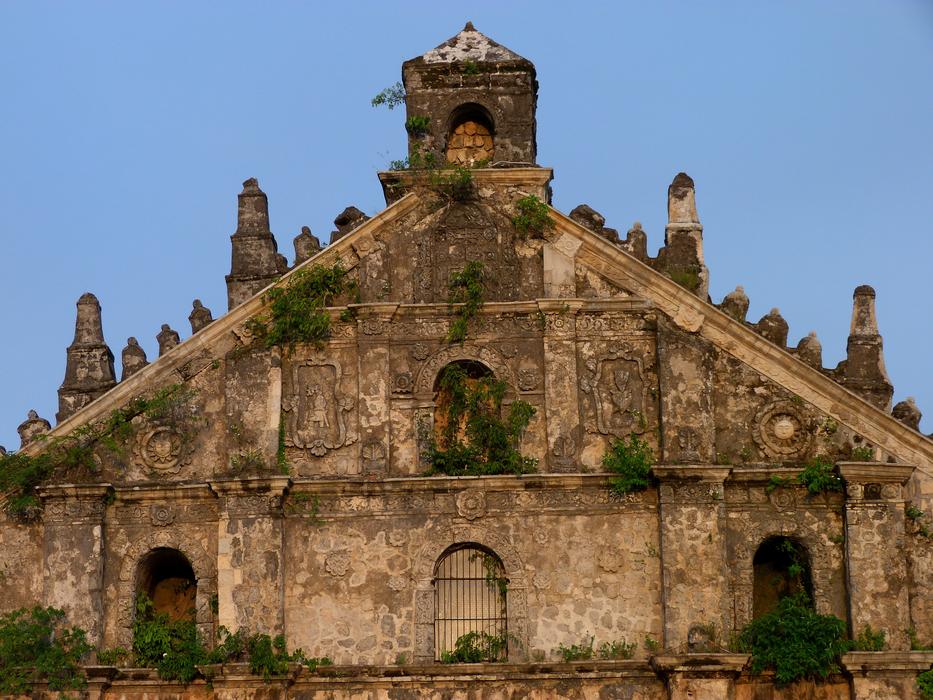 temple, philippines, luzon, paoay