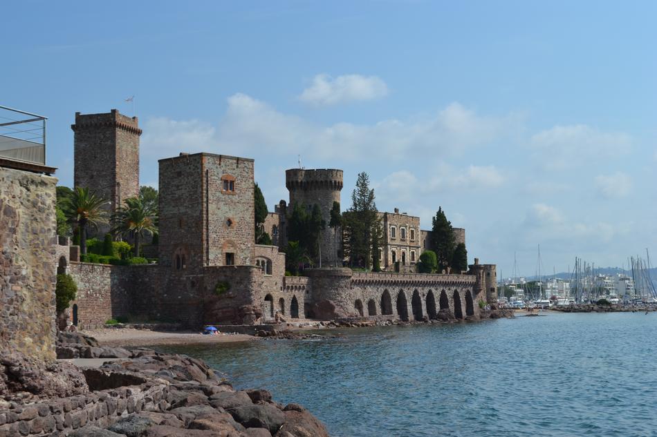 Historical chateau-La-Napoule