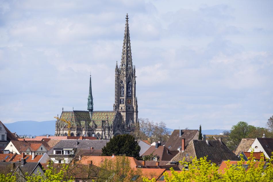 landscape of Gedachniskirche Church Steeple