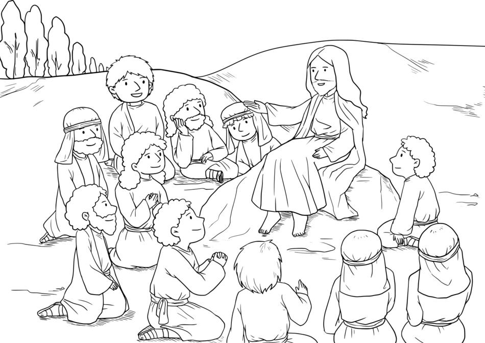 religious drawing for coloring
