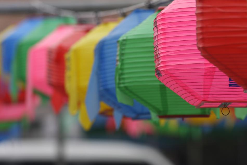 Birthday Buddhism latern