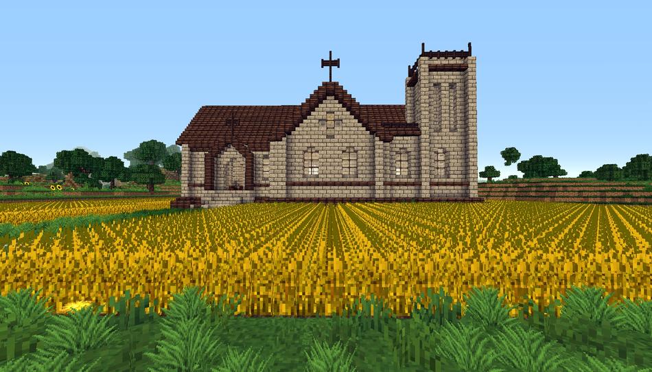 church in the game minecraft